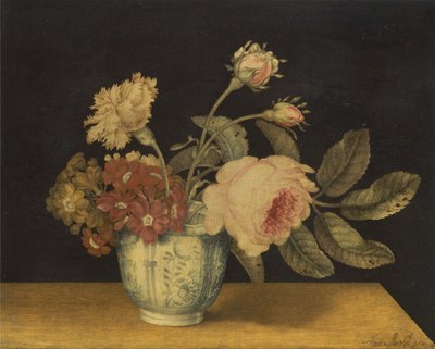 デルフトの瓶の花 作： Alexander Marshal